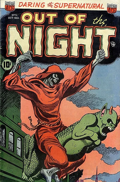Vintage Horror Comics: Out of the Night: Vampire Master & Bonus e-Book