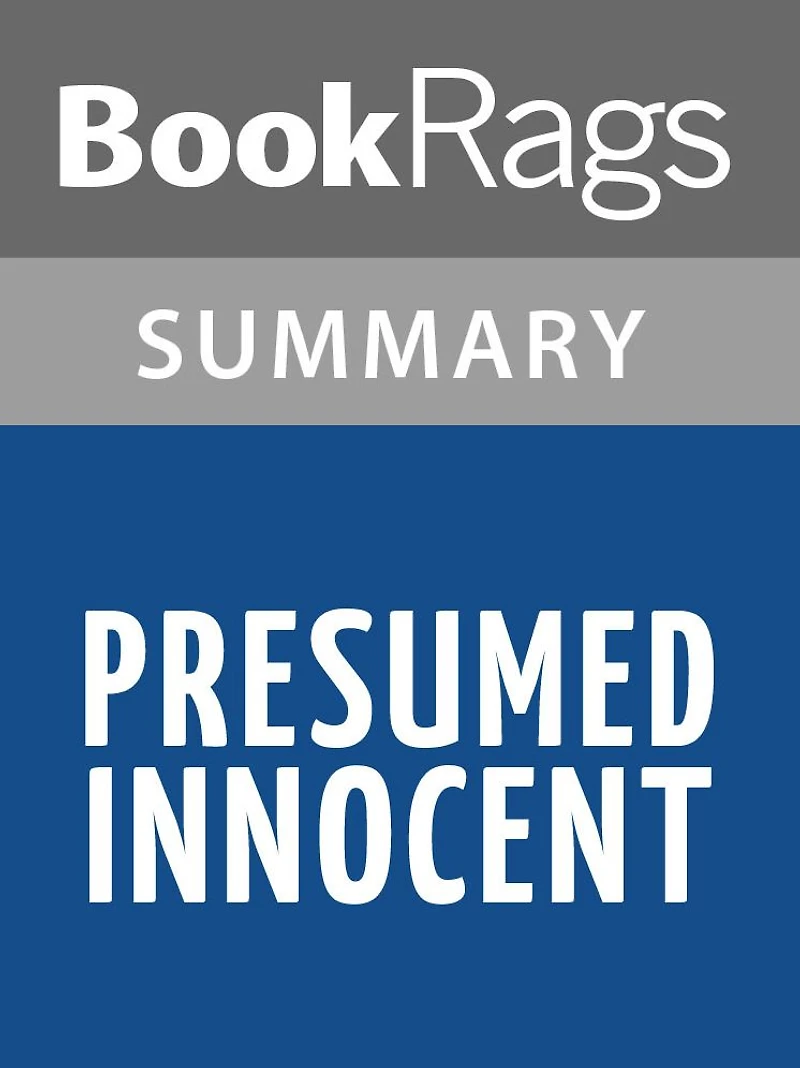 Presumed Innocent by Scott Turow l Summary & Study Guide