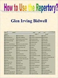 How to use Repertory