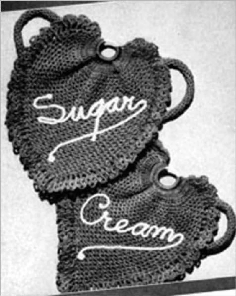 Fabulous and Fun Pot Holders to Crochet ~ 6 Vintage Patterns to Crochet