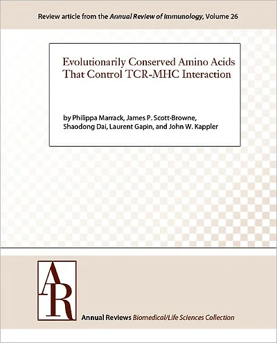 Evolutionarily Conserved Amino Acids That Control TCR-MHC Interaction