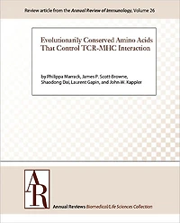 Evolutionarily Conserved Amino Acids That Control TCR-MHC Interaction