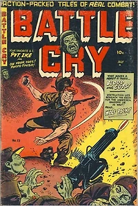 Battle Cry number 13 war comic book
