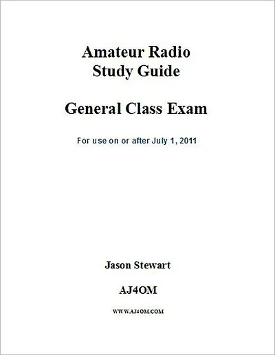 Amateur Radio Study Guide General Class Exam