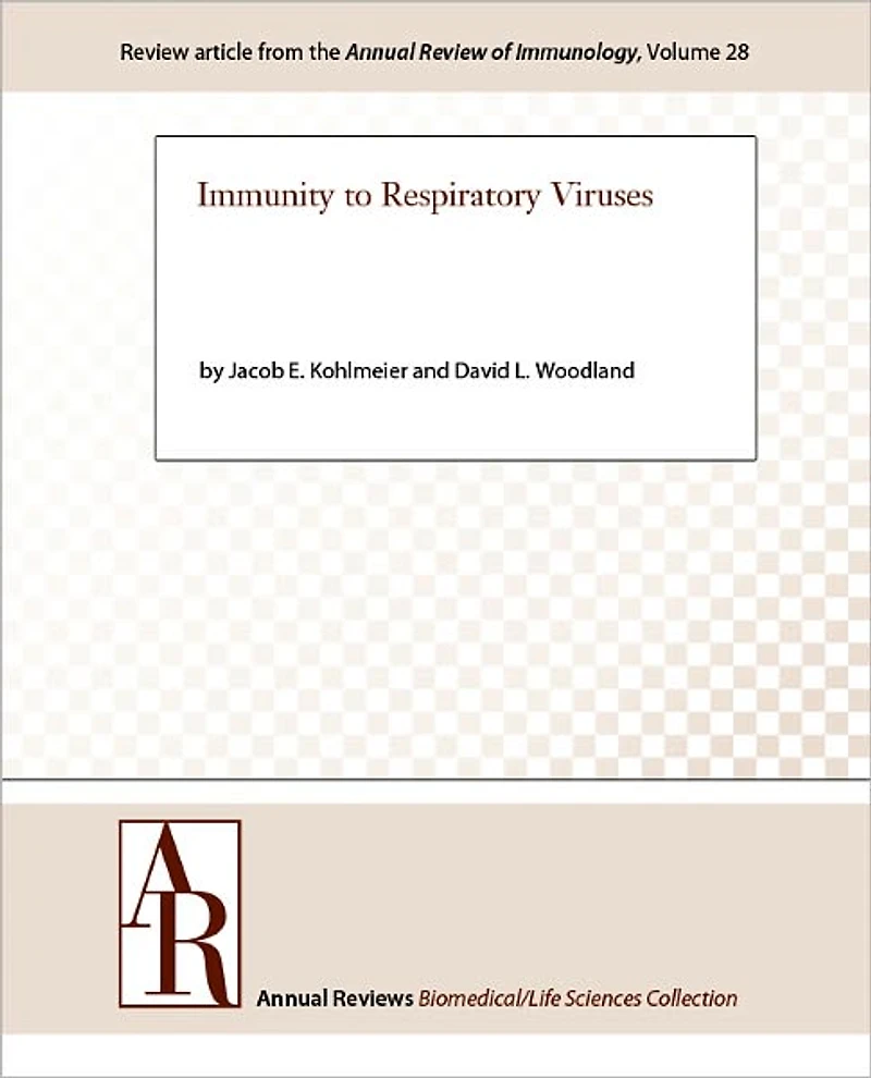Immunity to Respiratory Viruses