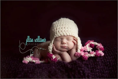 Pomp-a-Doo Earflap hat
