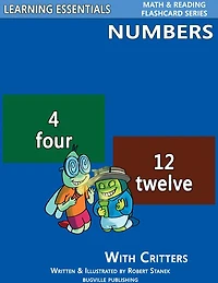 Number Flash Cards: Numbers and Critters (Learning Essentials Math & Reading Flashcard Series)