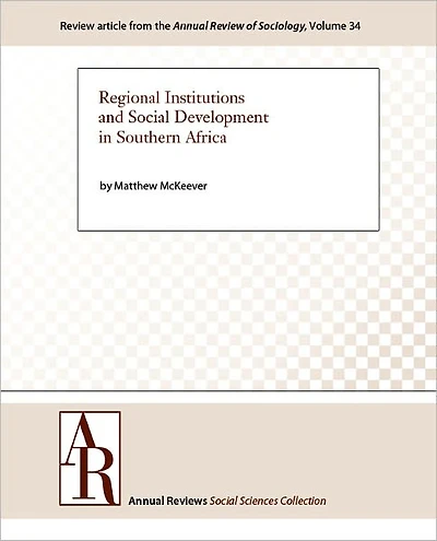 Regional Institutions and Social Development in Southern Africa