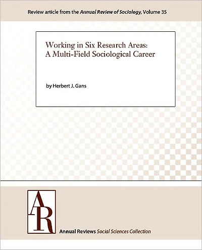 Working in Six Research Areas: A Multi-Field Sociological Career