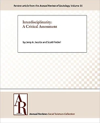 Interdisciplinarity: A Critical Assessment
