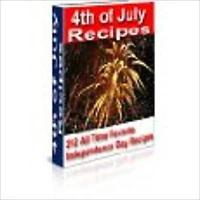 4TH of July Recipes (200 page ebook)