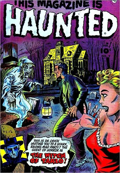 This Magazine is Haunted Number Horror Comic Book