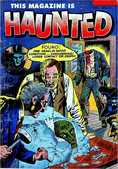 This Magazine Is Haunted Number 13 Horror Comic Book