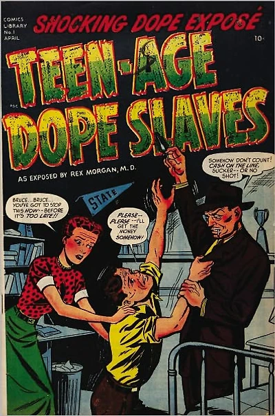 Teen Age Dope Slaves Reality Comic Book