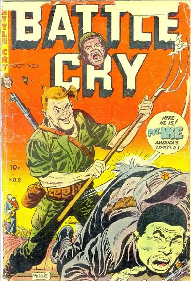 Battle Cry Number 9 War Comic Book