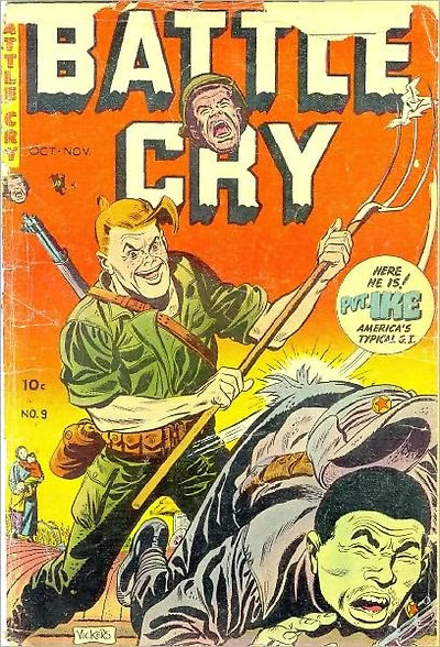 Battle Cry Number 9 War Comic Book