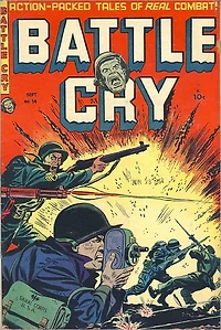 Battle Cry Number 14 War Comic Book
