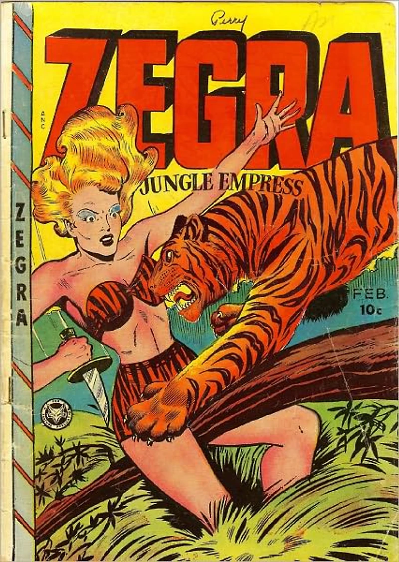 Zegra Number Action Comic Book