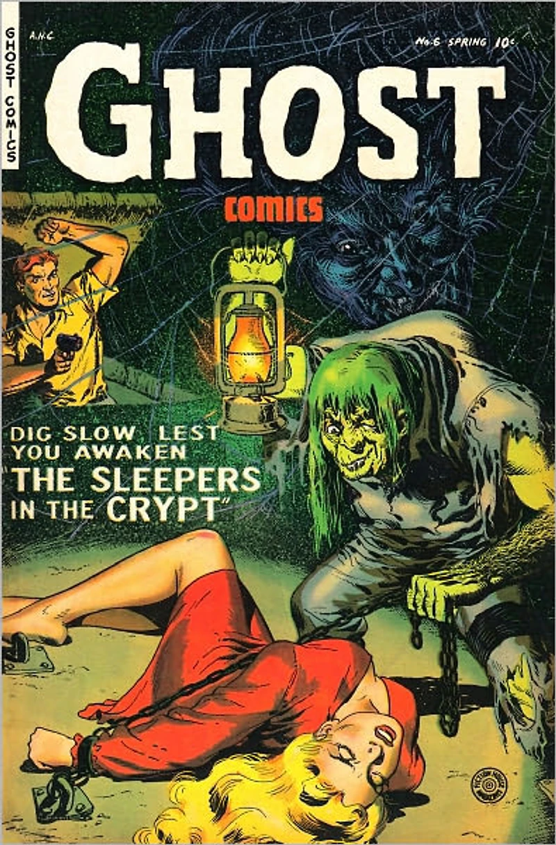 Ghost Comics Number Horror Comic Book
