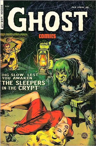 Ghost Comics Number Horror Comic Book