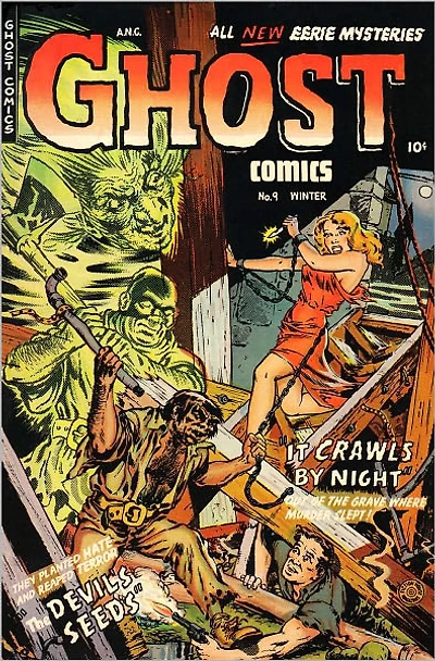 Ghost Comics Number 9 Horror Comic Book