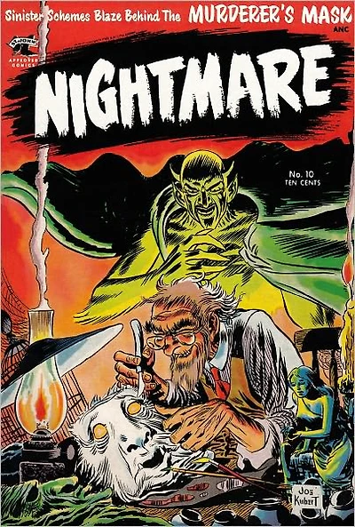 Nightmare Number 10 Horror Comic Book