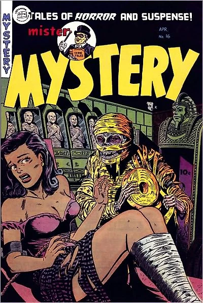 Mister Mystery 16 Horror Comic Book