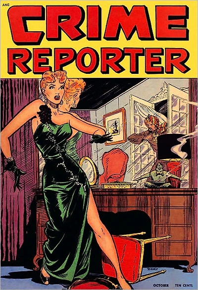 Crime Reporter Number 3 Crime Comic Book