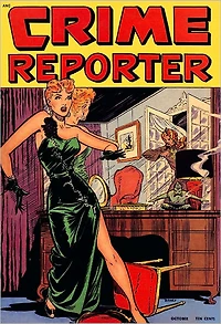 Crime Reporter Number 3 Crime Comic Book