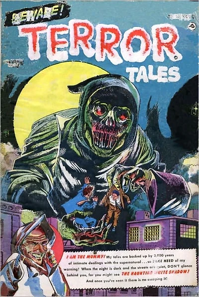Beware Terror Tales Number Horror Comic Book
