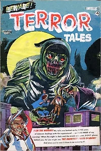Beware Terror Tales Number Horror Comic Book