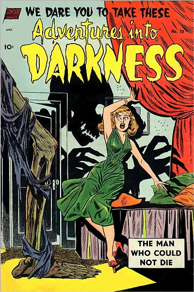 Adventures into Darkness Number Horror Comic Book