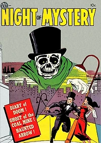 Night of Mystery Horror Comic Book