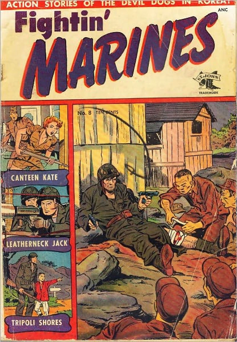 Fightin' Marines Number War Comic Book