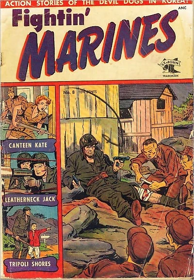 Fightin' Marines Number War Comic Book