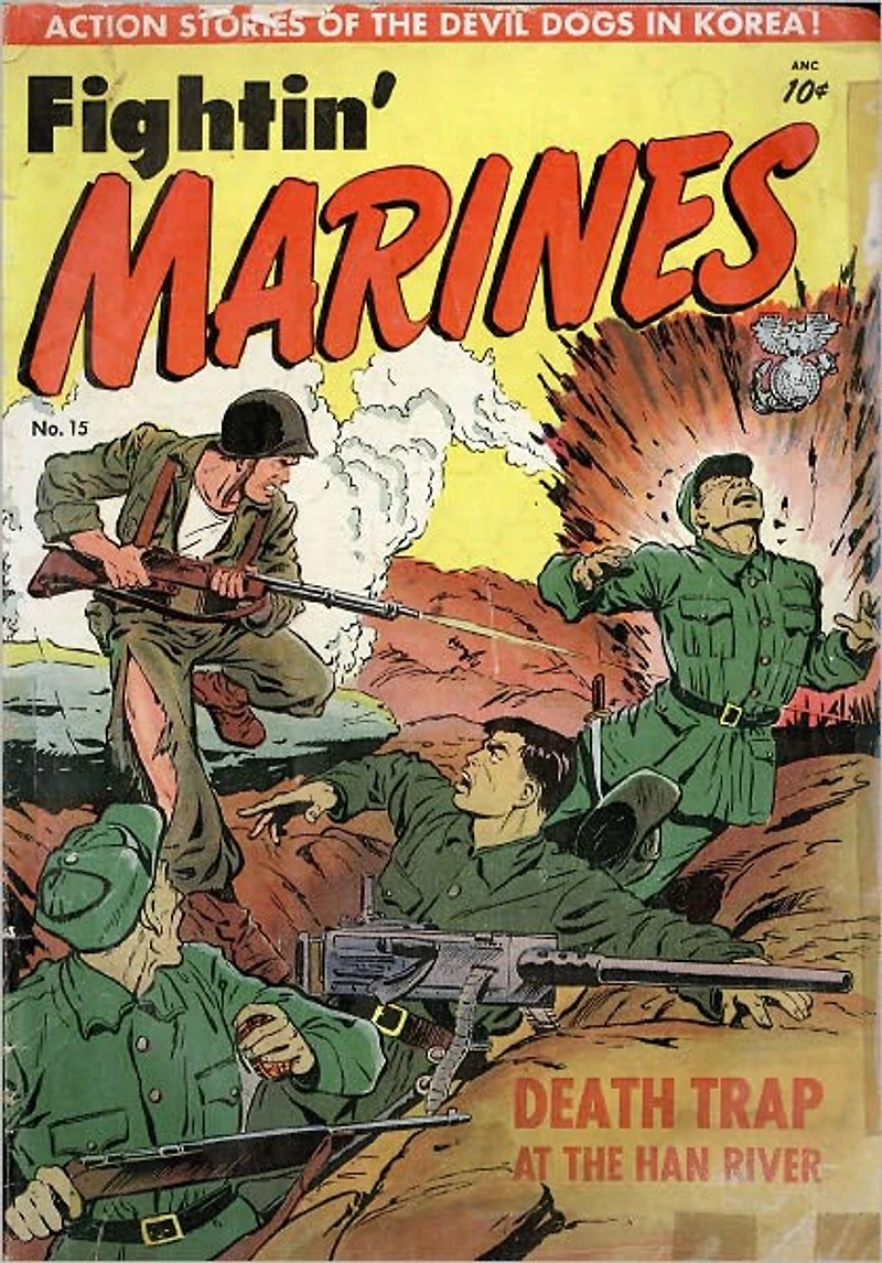 Fighting Marines Number 1 War Comic Book