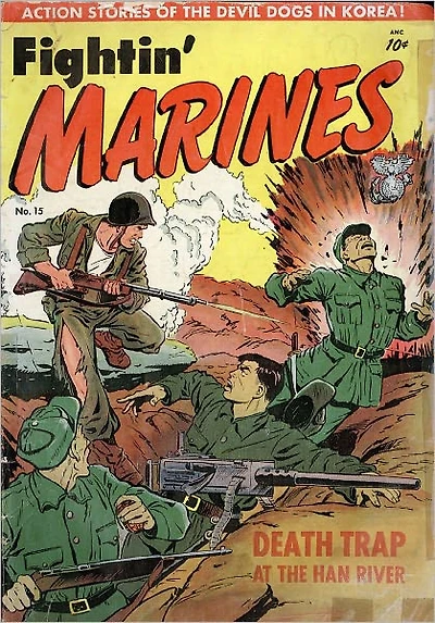 Fighting Marines Number 1 War Comic Book