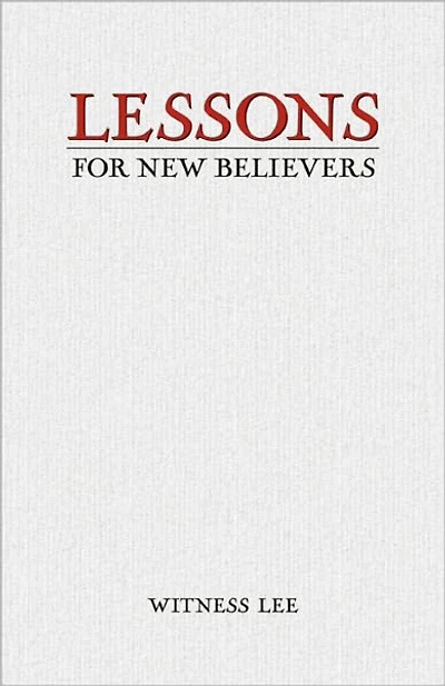 Lessons for New Believers