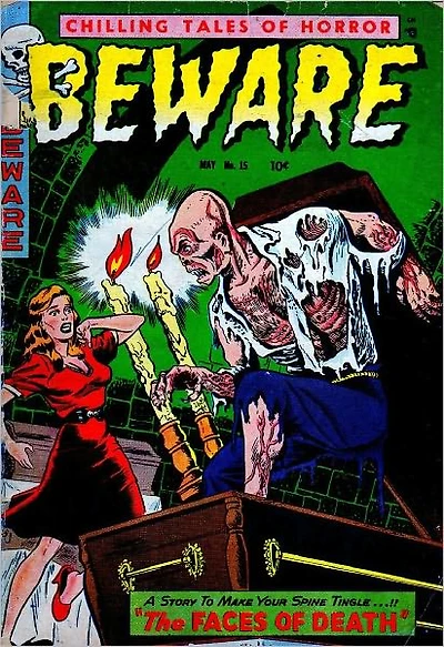 Beware Number 3 Horror Comic Book
