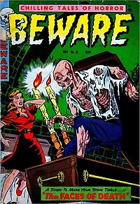 Beware Number 3 Horror Comic Book