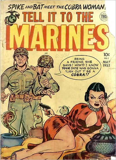 Tell it to the Marines Number War Comic Book