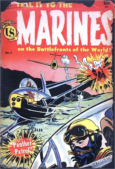 Tell it to the Marines Number 11 War Comic Book