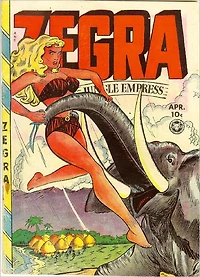 Zegra Number 5 Action Comic Book