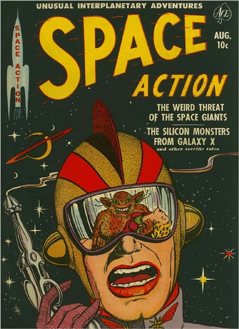 Space Action Number 2 Action Comic Book