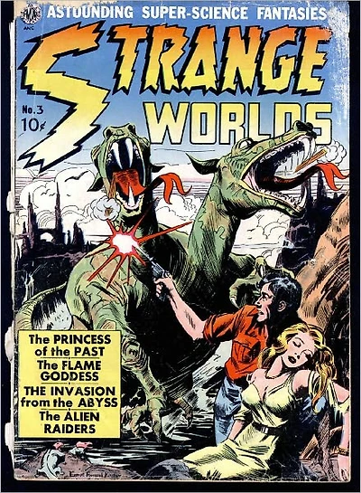 Strange Worlds Number Fantasy Comic Book