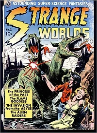 Strange Worlds Number Fantasy Comic Book