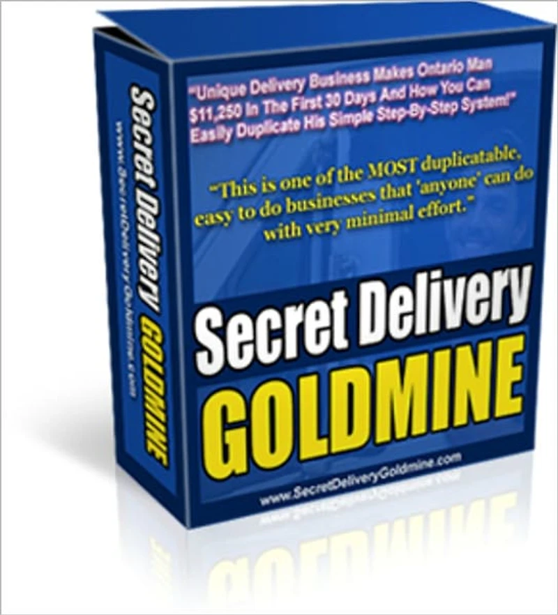 Real Money Making Business - Secret Delivery Goldmine