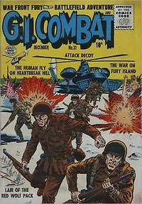 GI Combat Number 31 War Comic Book