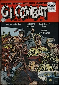 GI Combat Number War Comic Book