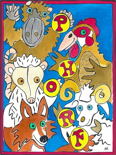 PHORF The Education of Patty Platypus, Helen Hen, Open Opossum, Randy Ram, and Fred Fox A Book for Grownups Reading to Children